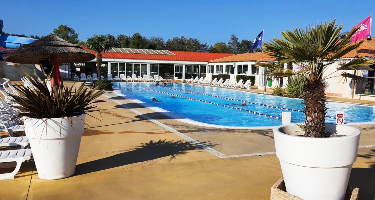 Mobilhome 2Ch Climatise-Terrasse Fermee-4 Velos-Camping 4 Etoiles Les Charmettes Les Mathes Exterior photo