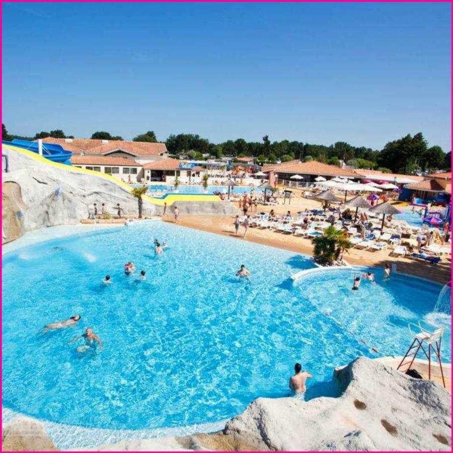 Mobilhome 2Ch Climatise-Terrasse Fermee-4 Velos-Camping 4 Etoiles Les Charmettes Les Mathes Exterior photo