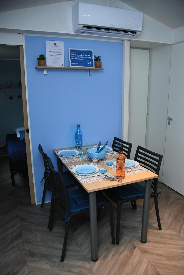 Mobilhome 2Ch Climatise-Terrasse Fermee-4 Velos-Camping 4 Etoiles Les Charmettes Les Mathes Exterior photo